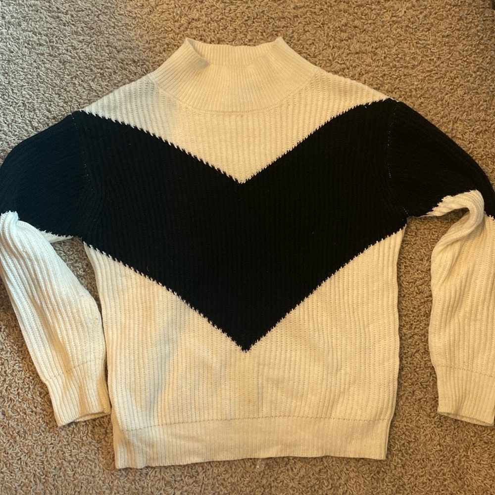 Mock neck sweater
